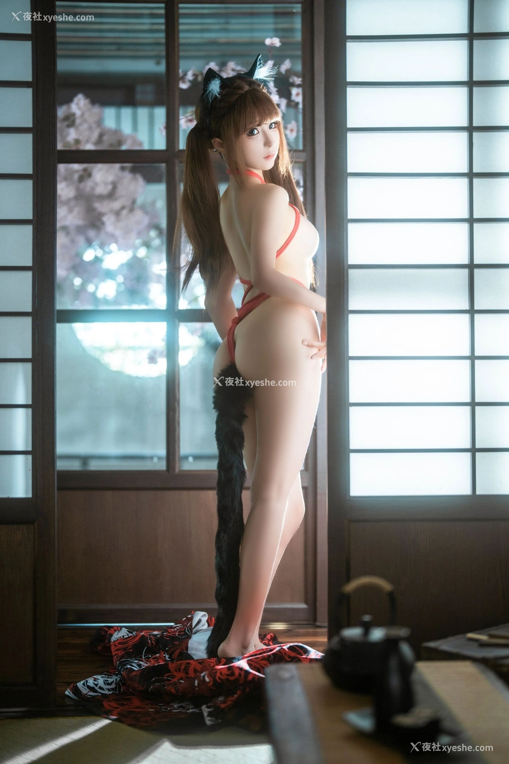1P - 蠢沫沫《捆绑和服》
