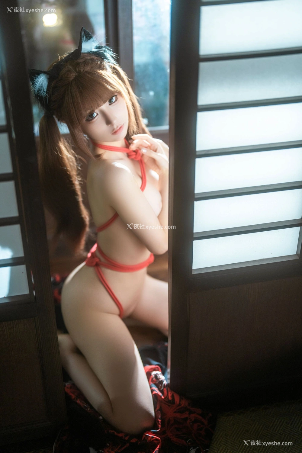 1P - 蠢沫沫《捆绑和服》