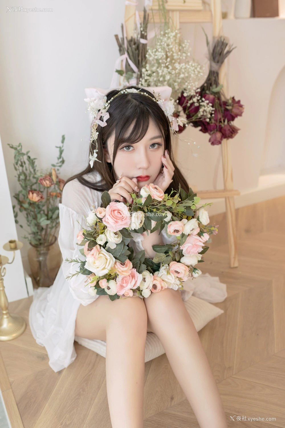 1P - 巨乳猫九酱Sakura – 花の贰拾歲