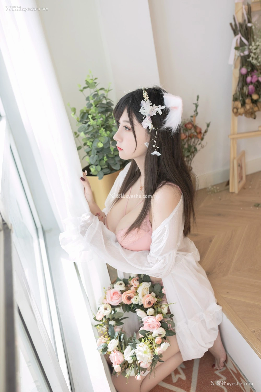 1P - 巨乳猫九酱Sakura – 花の贰拾歲