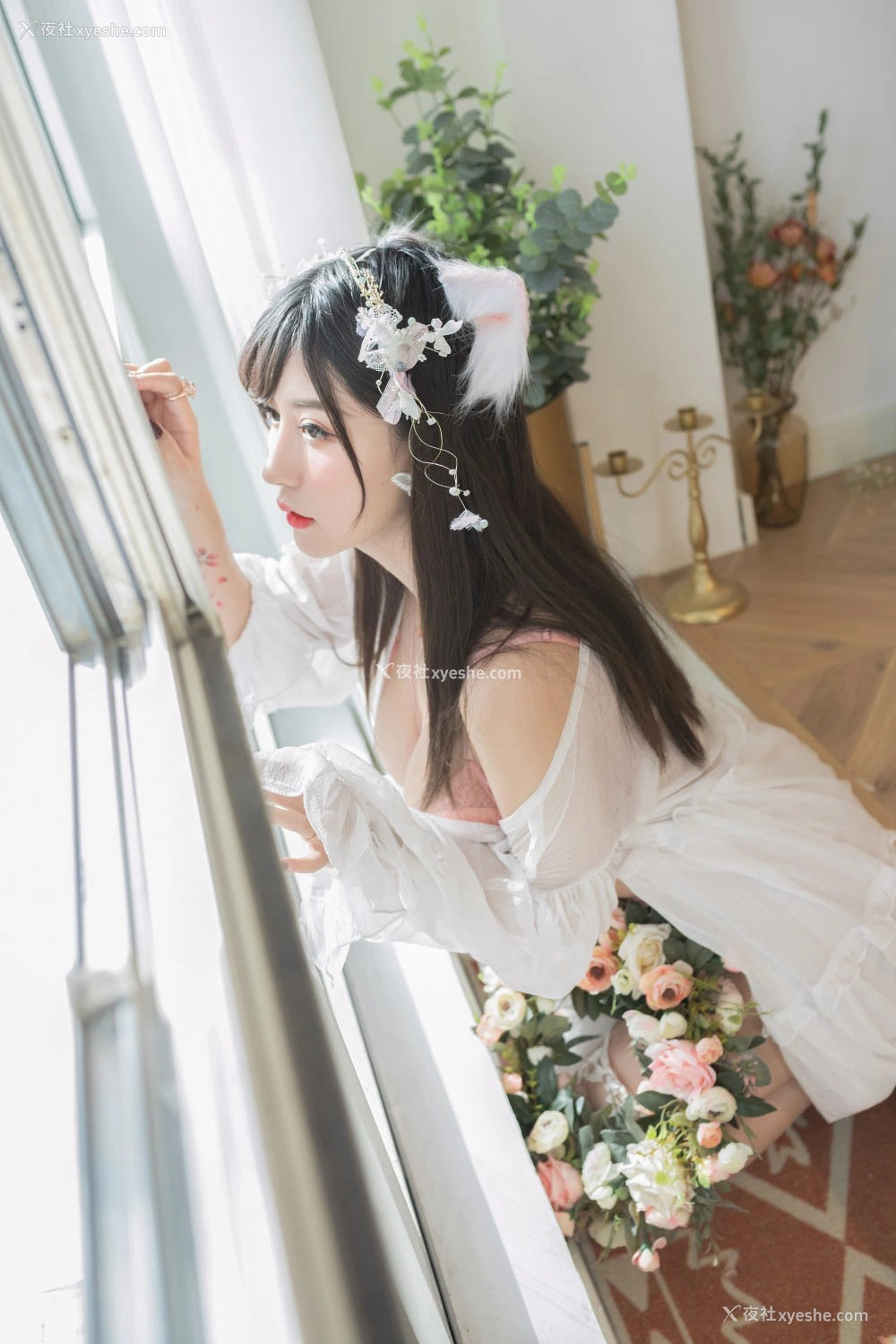 1P - 巨乳猫九酱Sakura – 花の贰拾歲