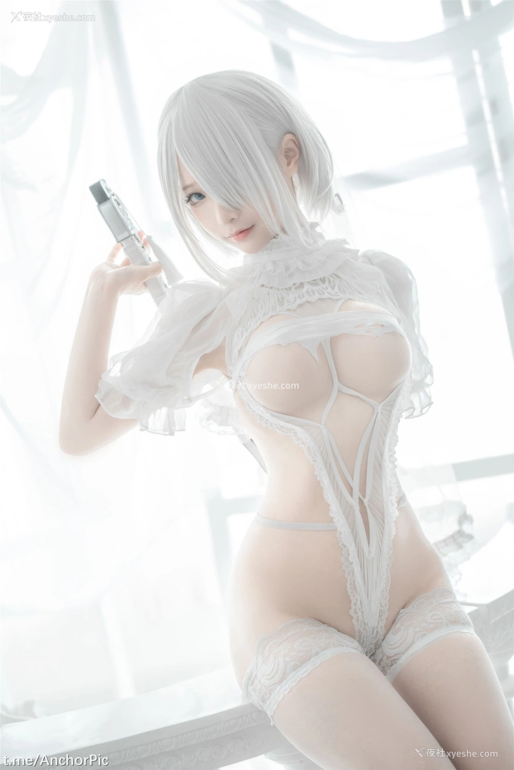1P - 蠢沫沫《2B 白婚纱》