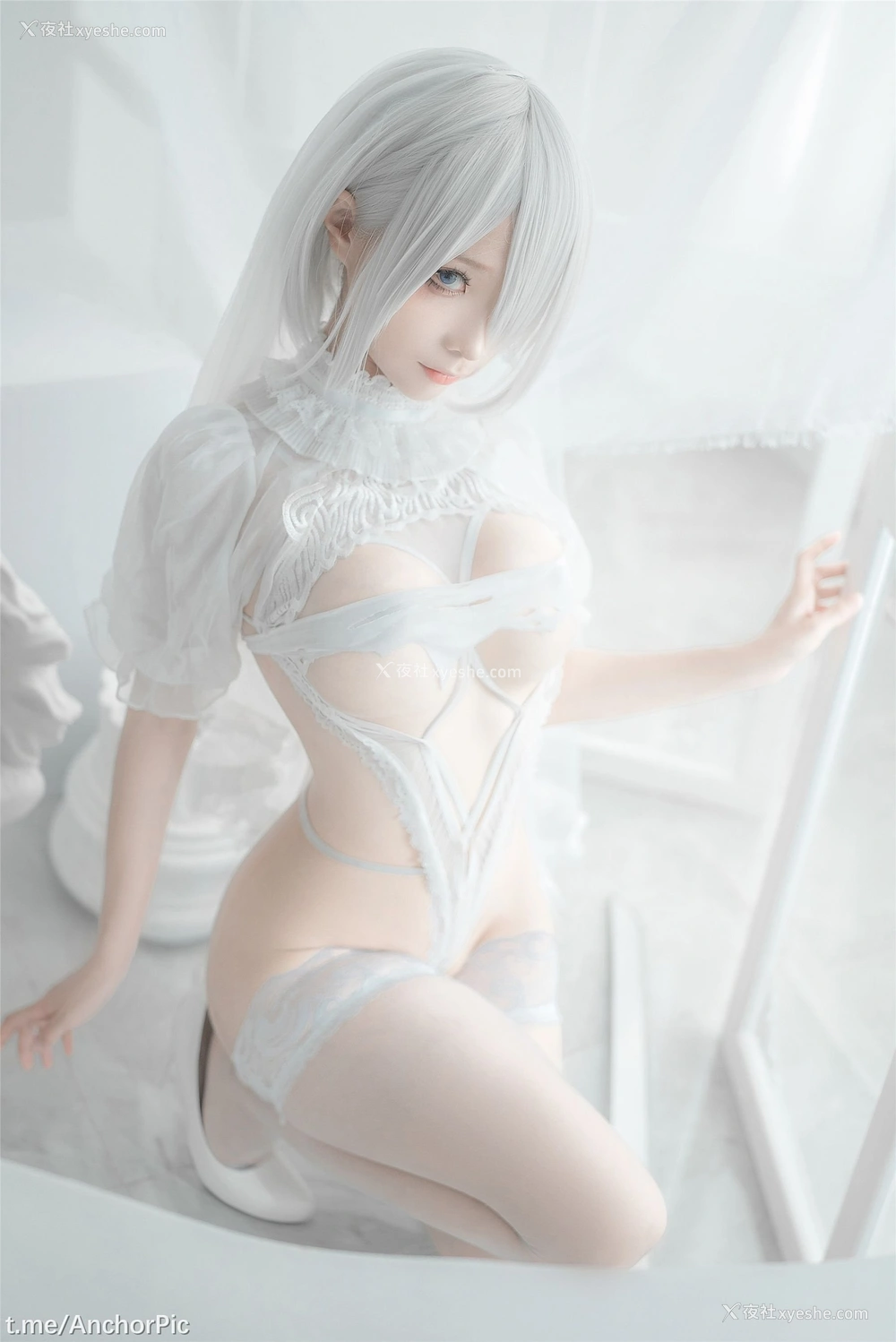 1P - 蠢沫沫《2B 白婚纱》