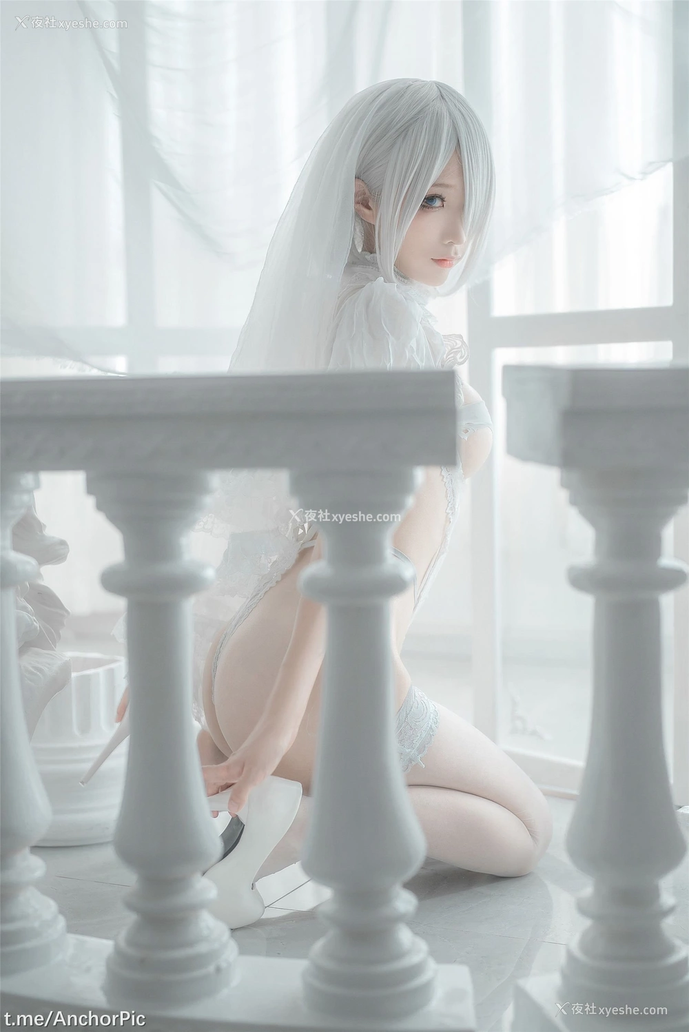 1P - 蠢沫沫《2B 白婚纱》