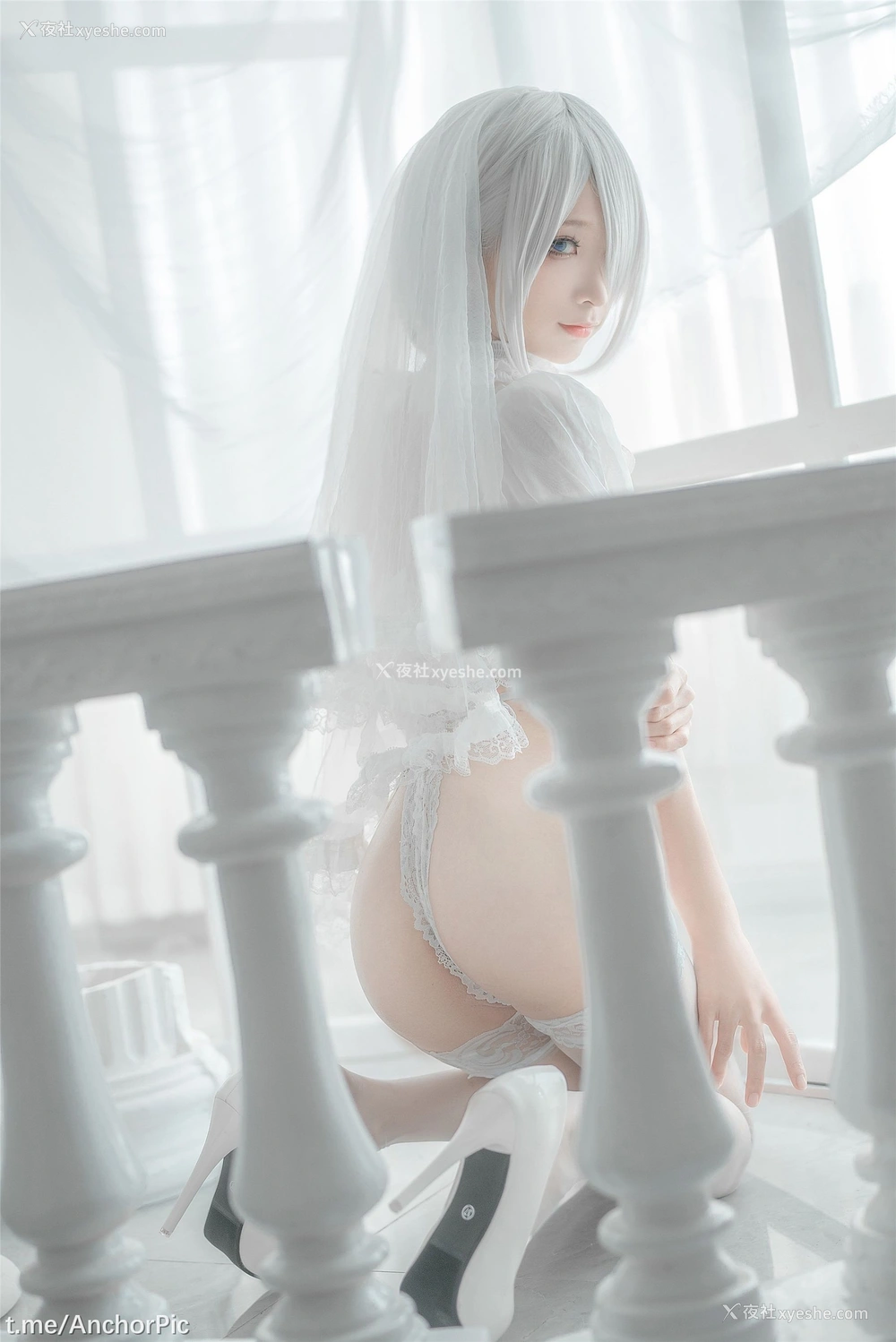1P - 蠢沫沫《2B 白婚纱》