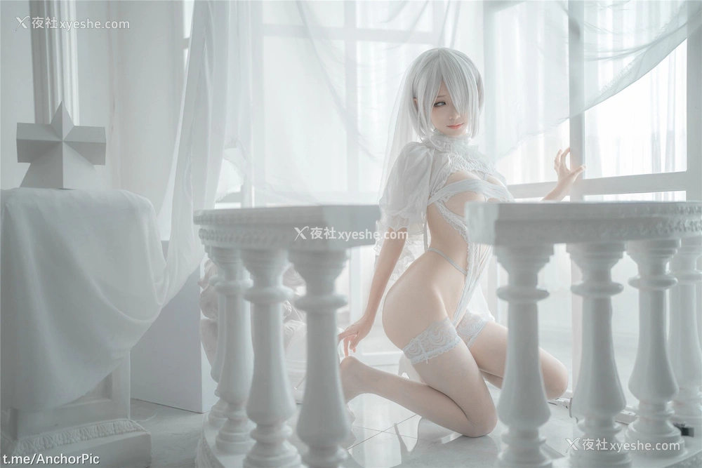 1P - 蠢沫沫《2B 白婚纱》