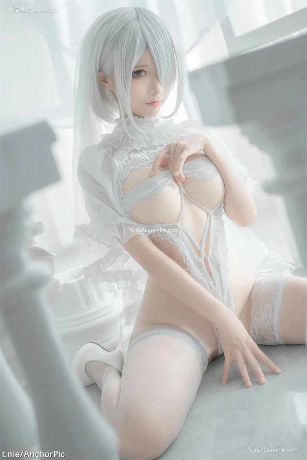 1P - 蠢沫沫《2B 白婚纱》