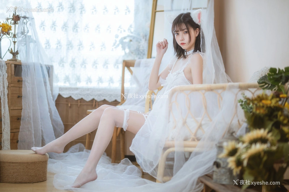 1P - 许岚LAN – 少女白色裙