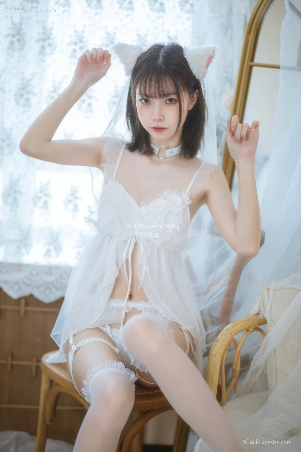 1P - 许岚LAN – 少女白色裙