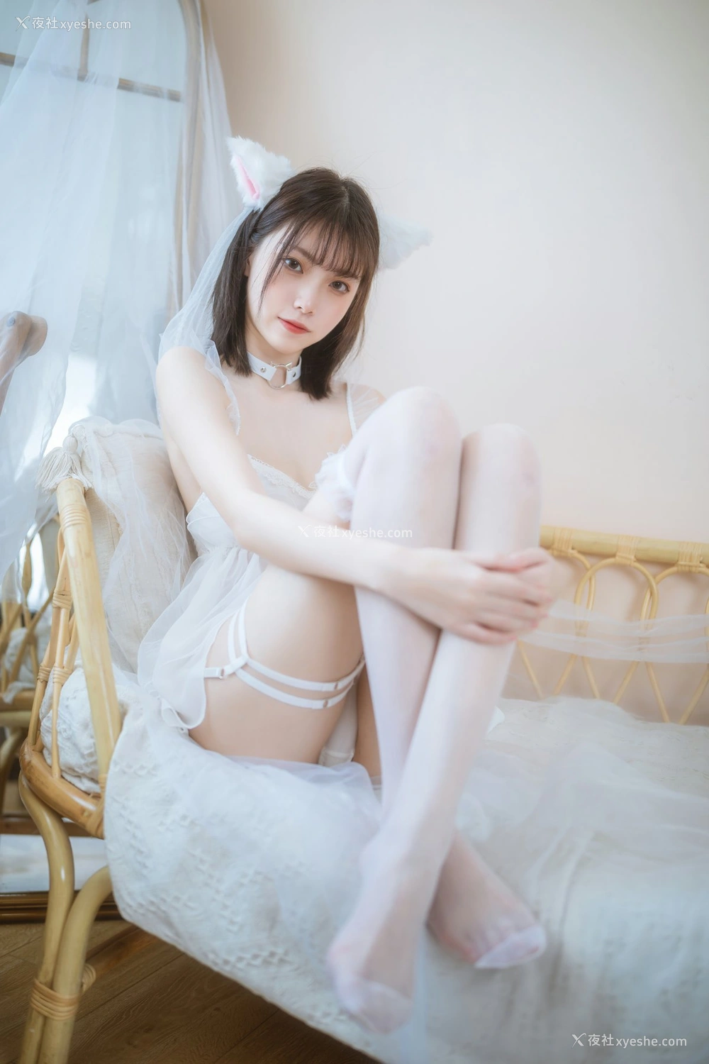 1P - 许岚LAN – 少女白色裙