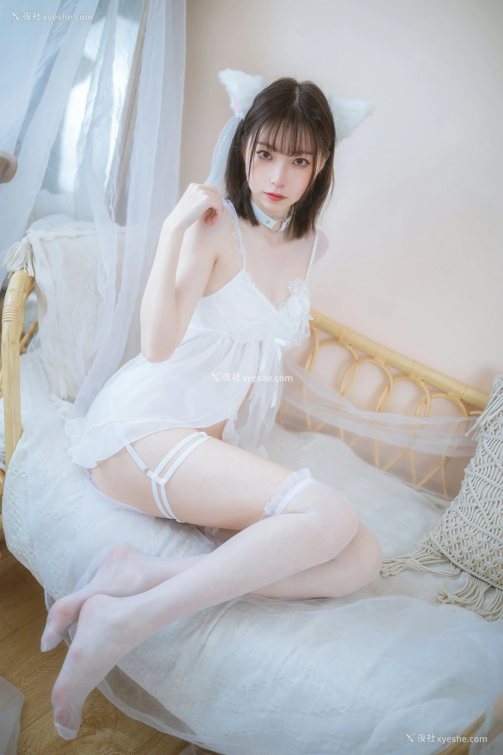 1P - 许岚LAN – 少女白色裙