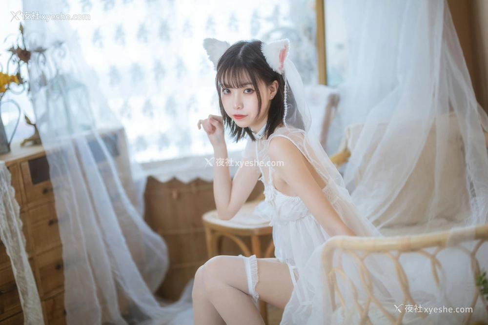 1P - 许岚LAN – 少女白色裙