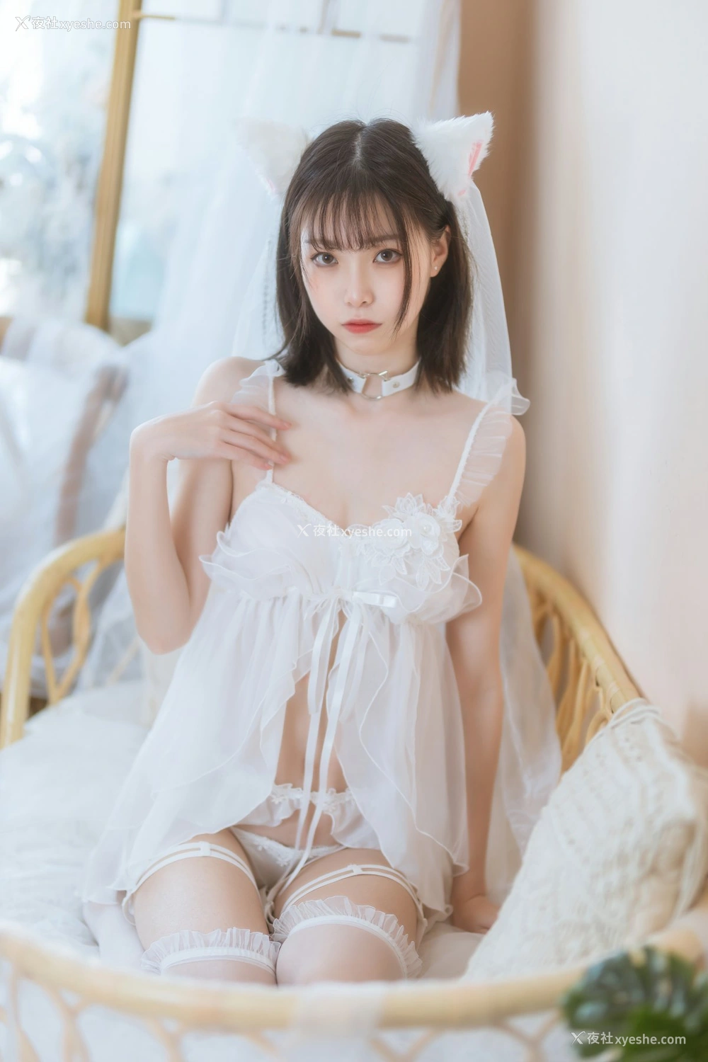1P - 许岚LAN – 少女白色裙