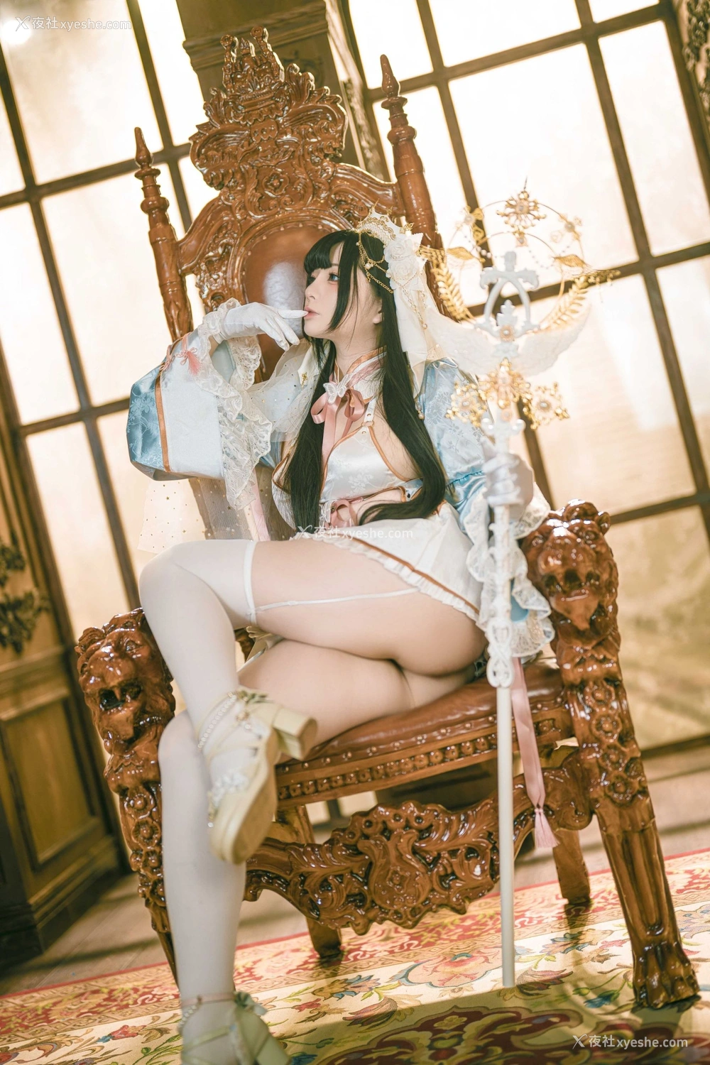 1P - 落落Raku《Lily White》