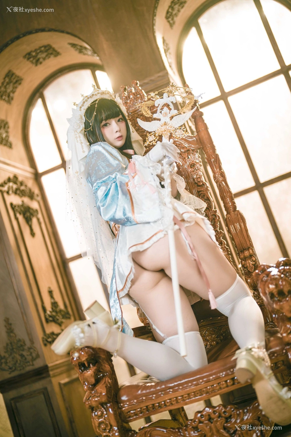 1P - 落落Raku《Lily White》