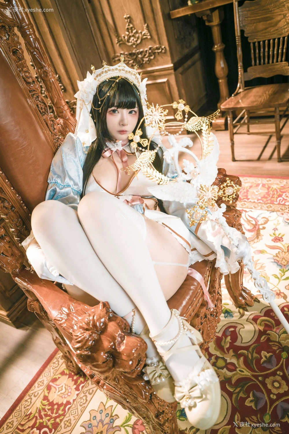 1P - 落落Raku《Lily White》
