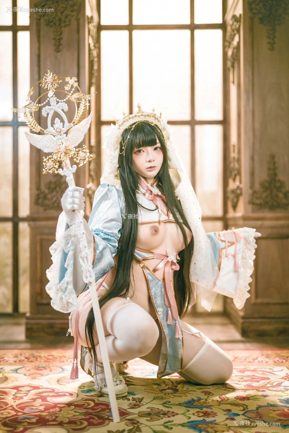 1P - 落落Raku《Lily White》