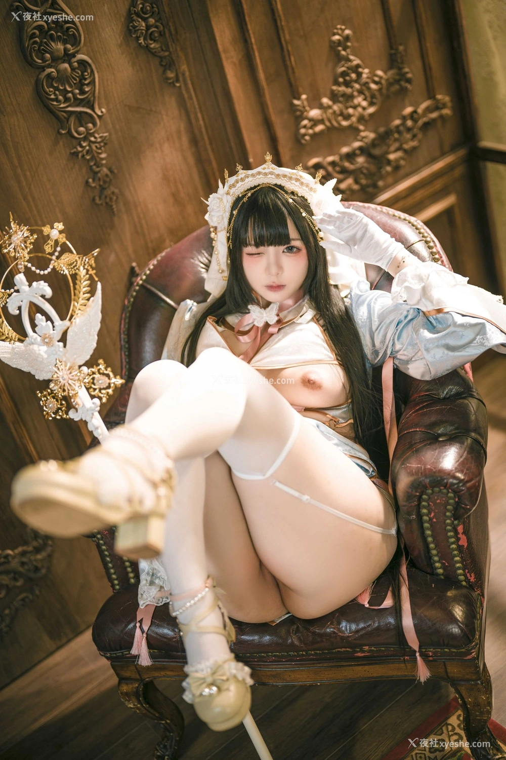 1P - 落落Raku《Lily White》