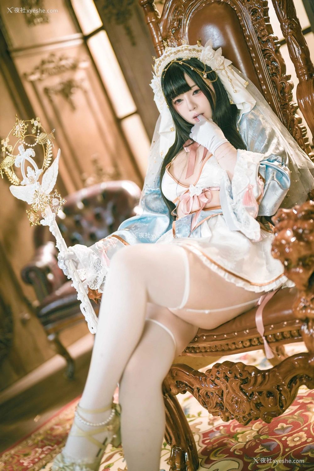 1P - 落落Raku《Lily White》