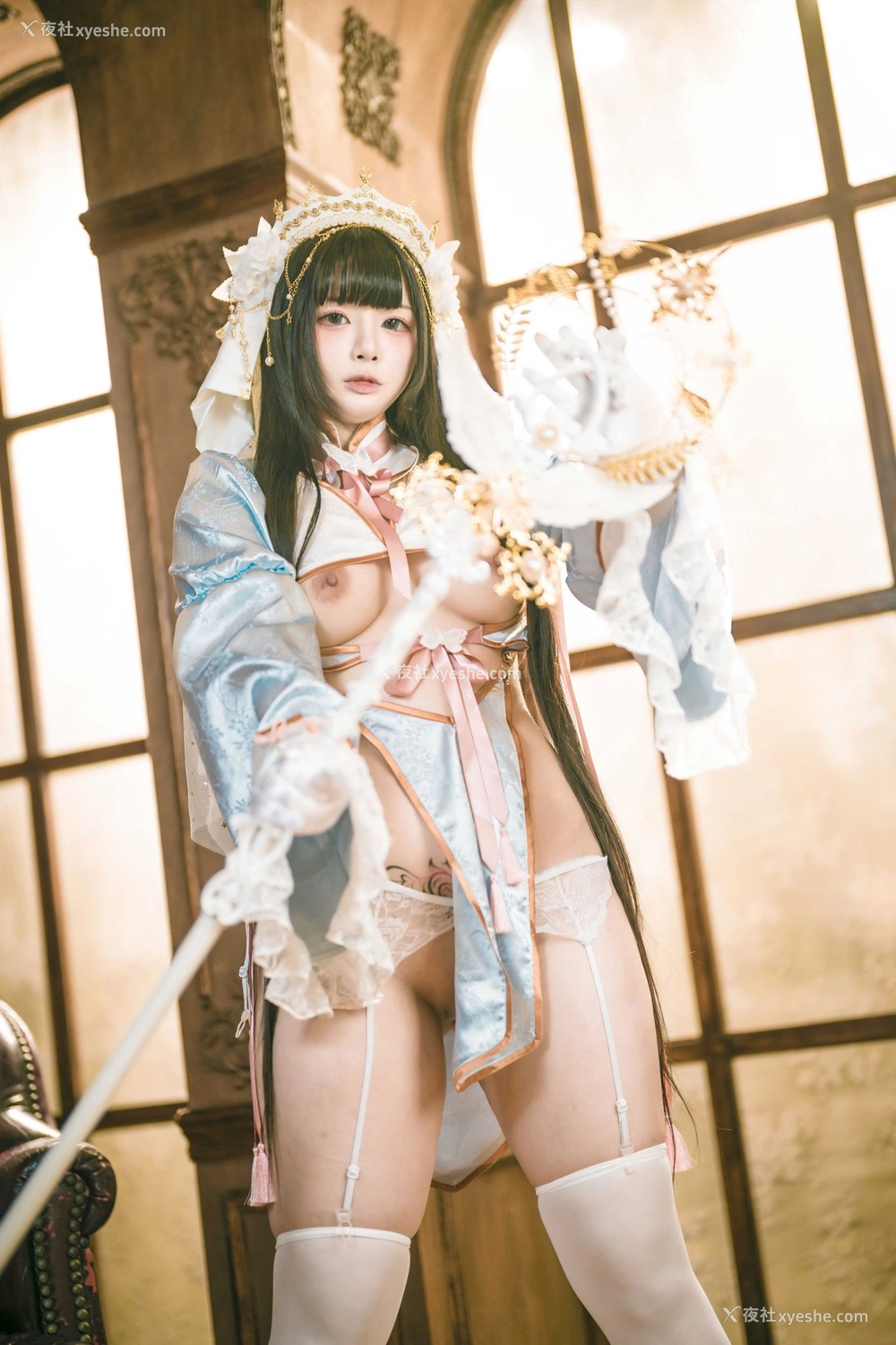 1P - 落落Raku《Lily White》