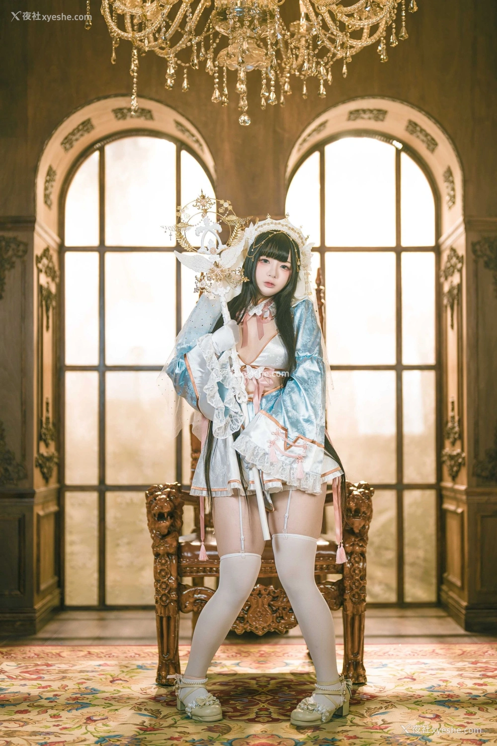 1P - 落落Raku《Lily White》