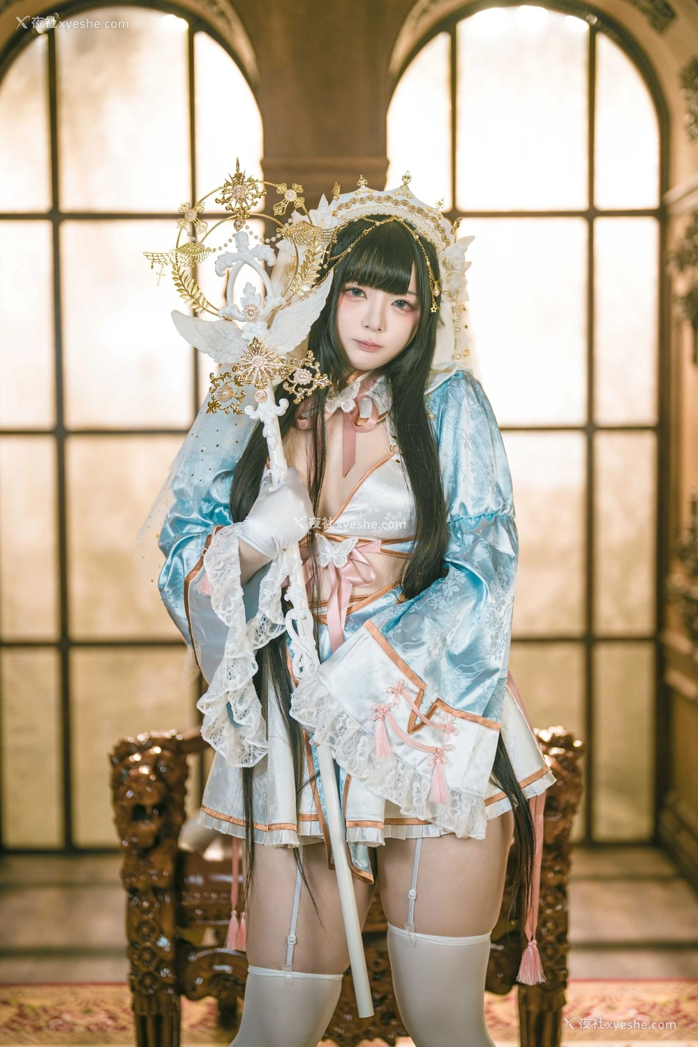 1P - 落落Raku《Lily White》