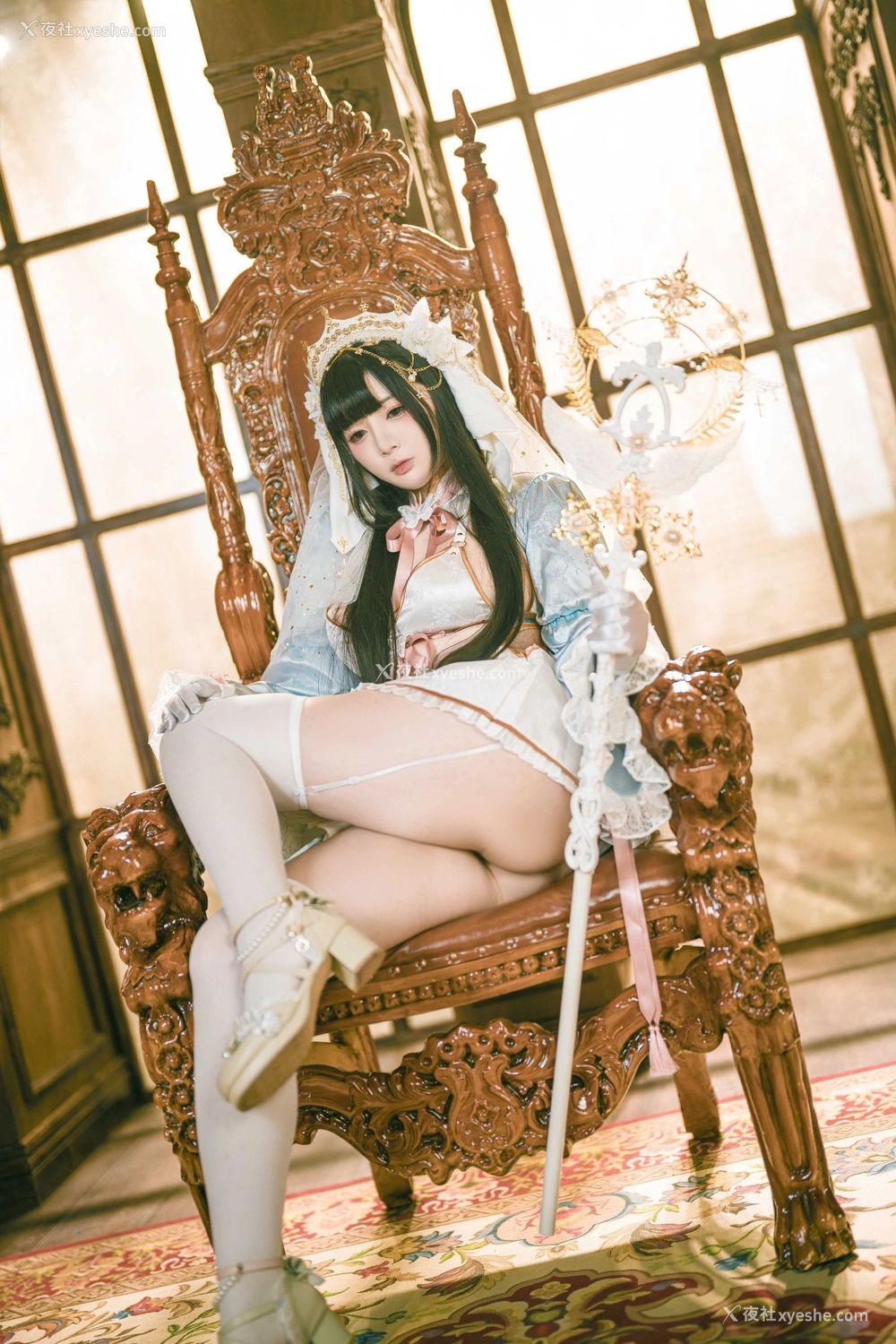 1P - 落落Raku《Lily White》