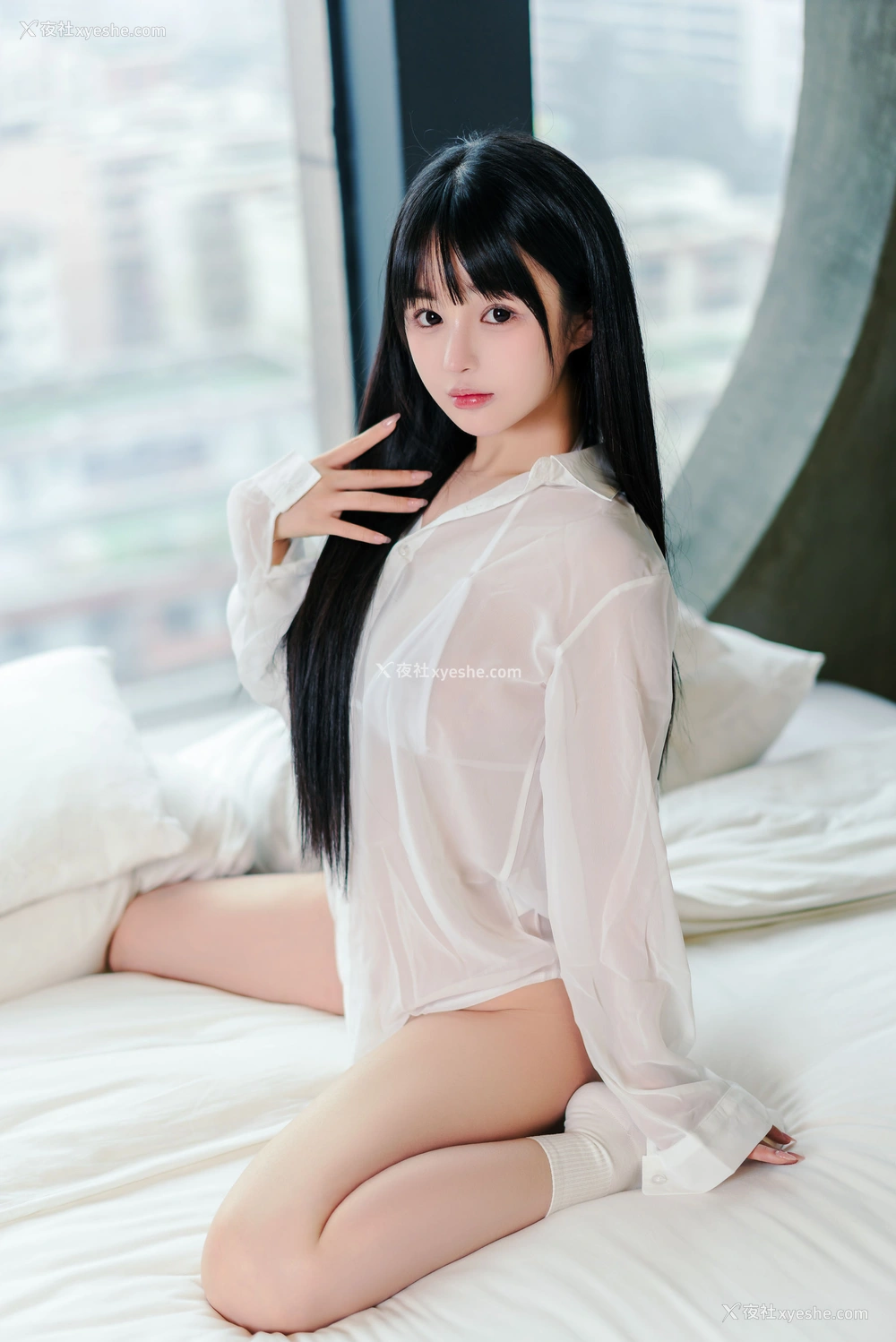 1P - 桜井宁宁 – 男友衬衫