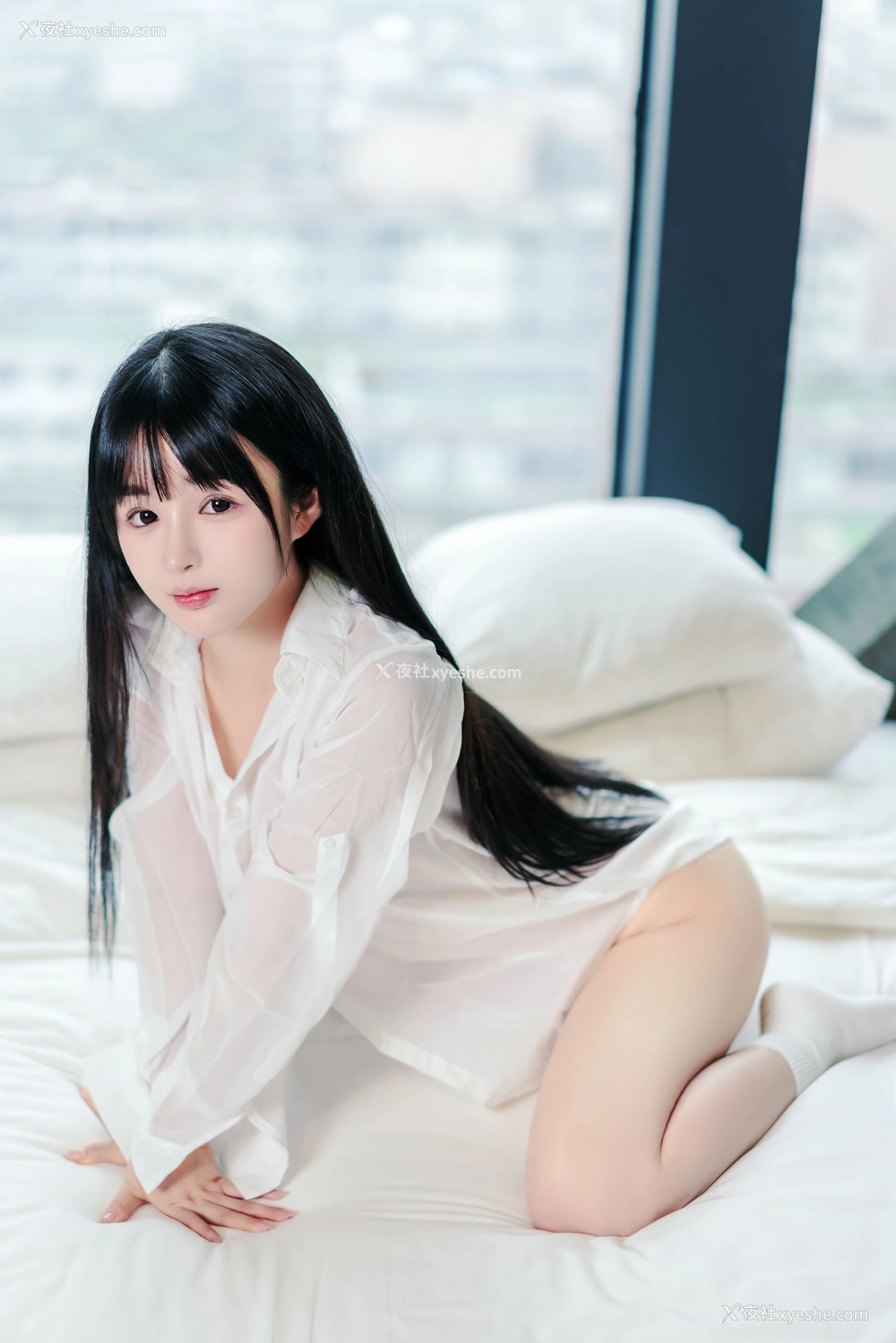 1P - 桜井宁宁 – 男友衬衫