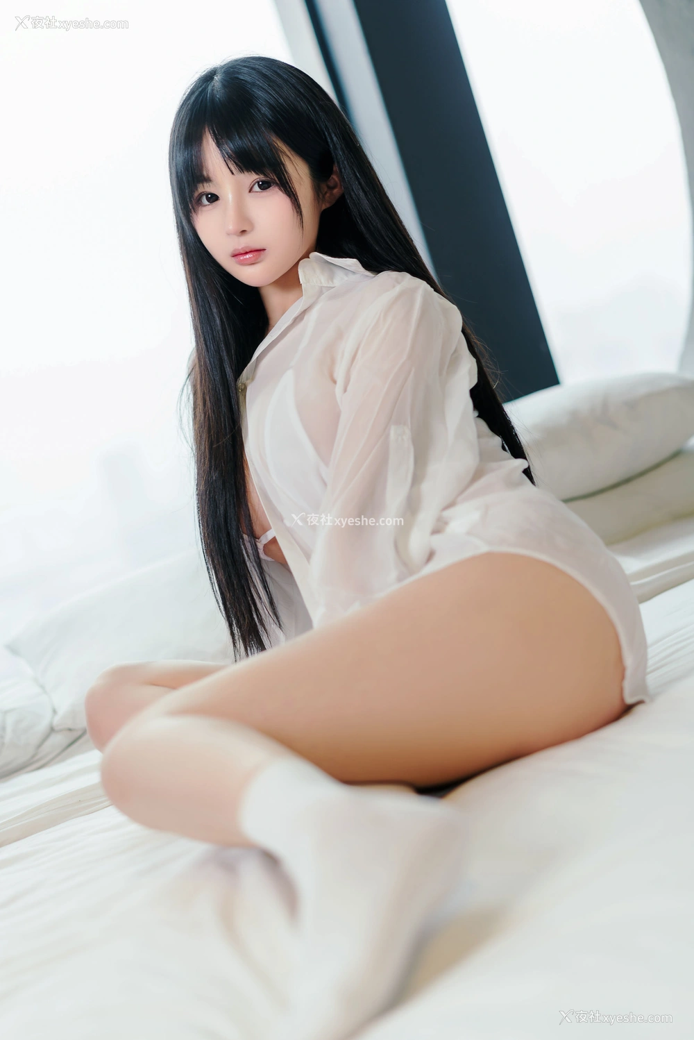 1P - 桜井宁宁 – 男友衬衫