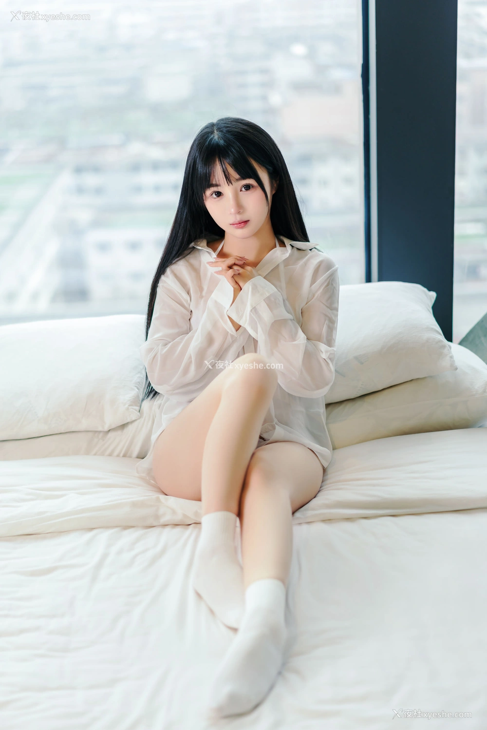 1P - 桜井宁宁 – 男友衬衫