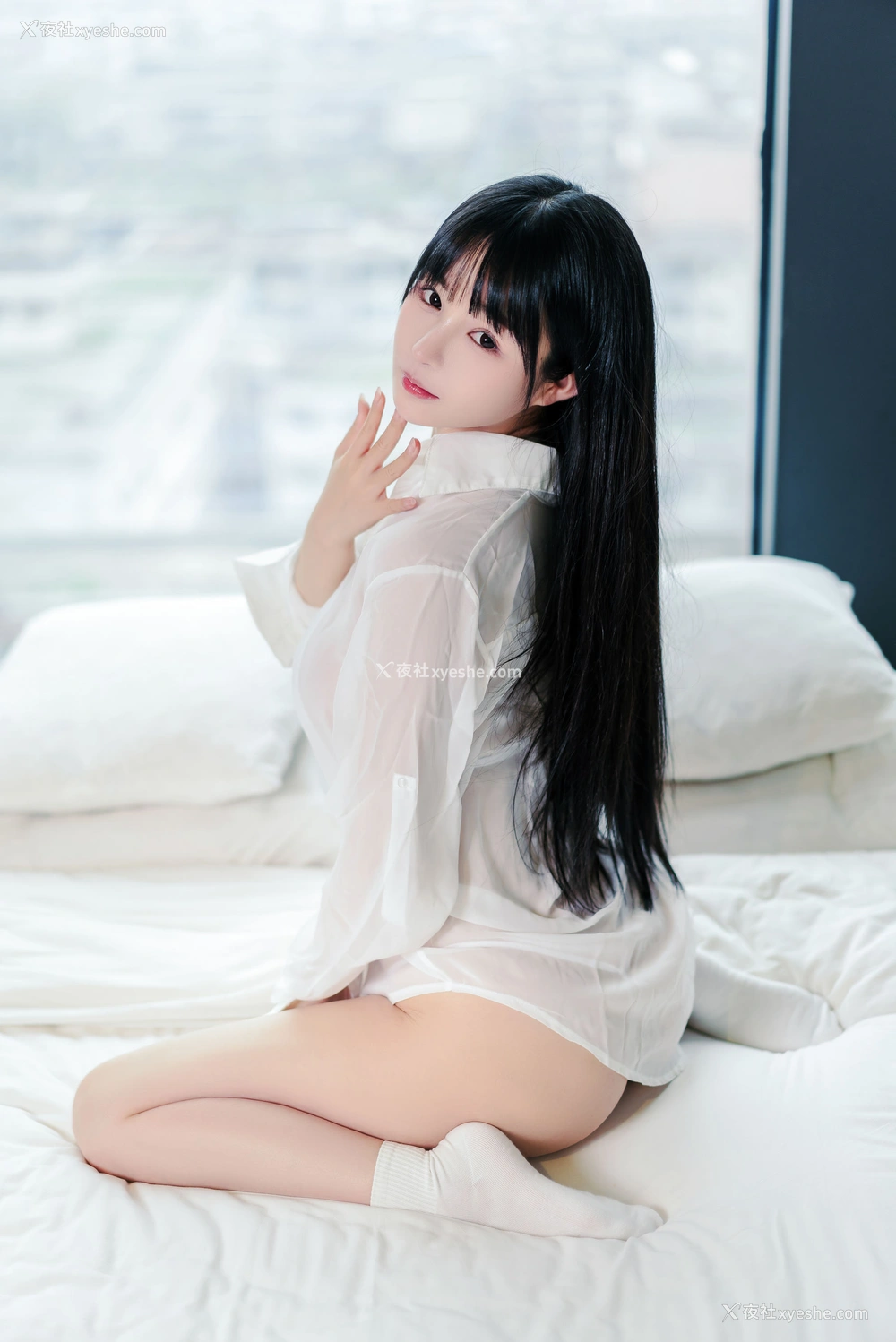 1P - 桜井宁宁 – 男友衬衫