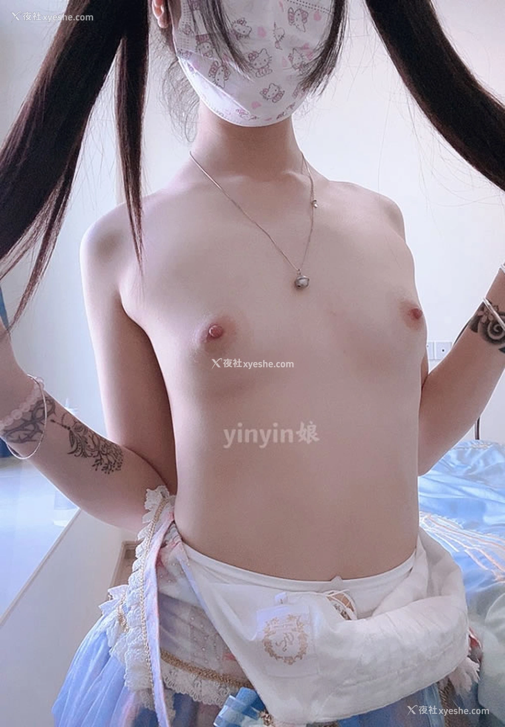1P - 双马尾福利姬吟吟娘-蓝色洛丽塔