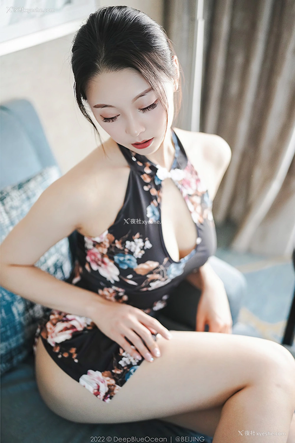 1P - 美女模特语梦裸体瑜珈无圣光写真身段优美3