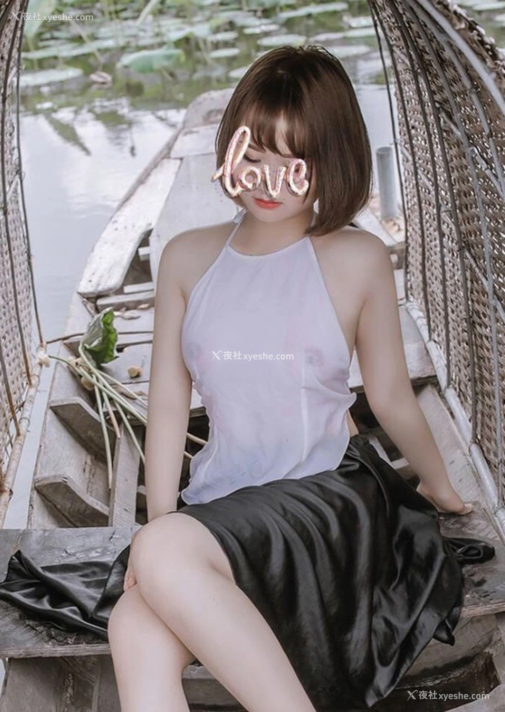 1P - 荷塘里的小美女无圣光写真如出水芙蓉