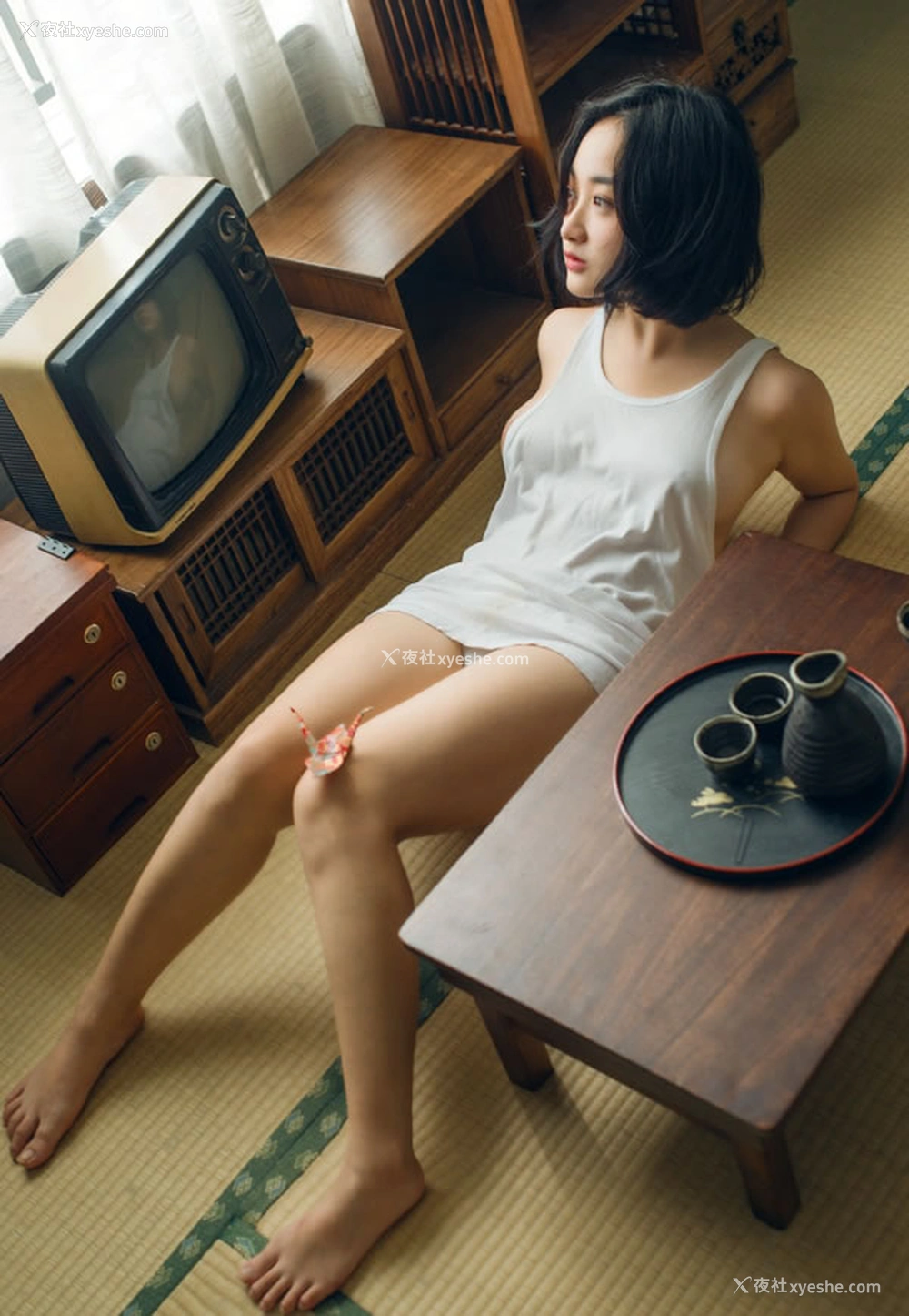 1P - 极品美模野百合居家无圣光唯美图集