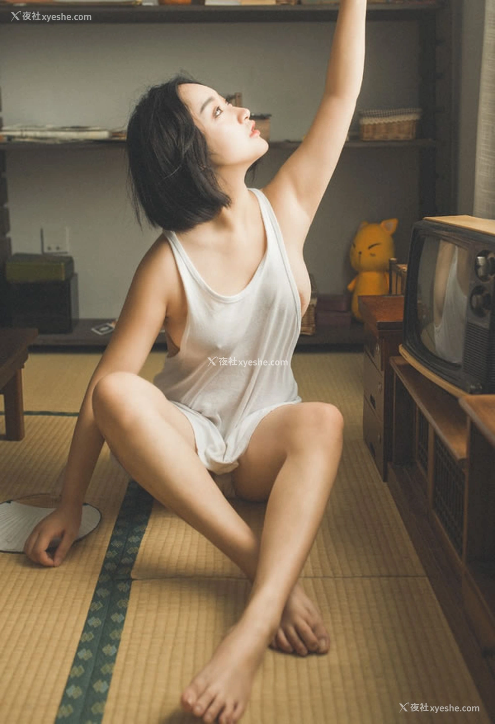 1P - 极品美模野百合居家无圣光唯美图集