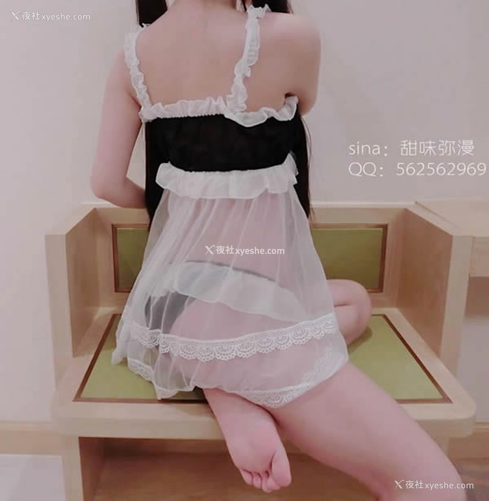 1P - 极品萝莉网红萌白酱甜味弥漫-黑色网纱无圣光套图