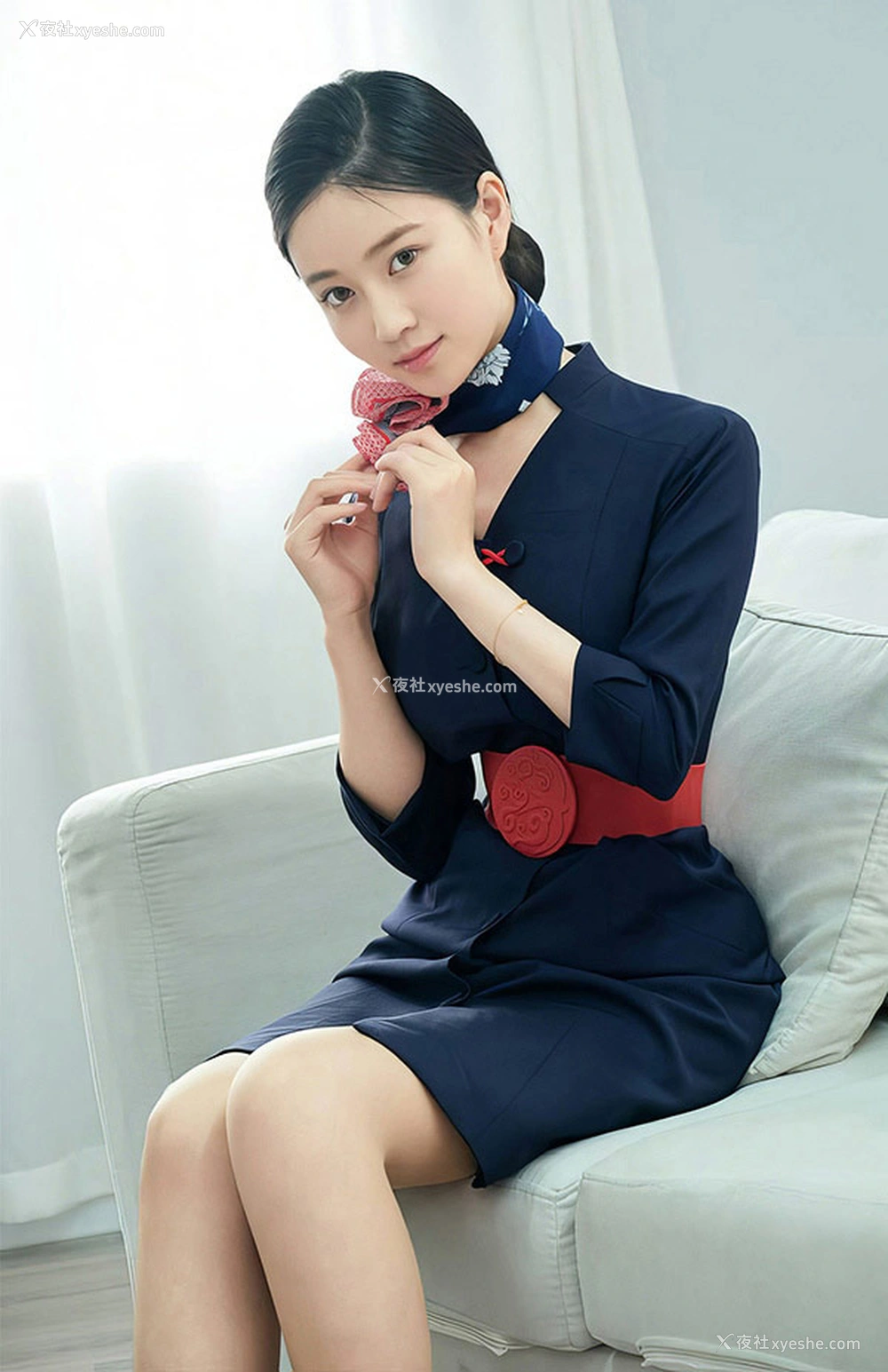 1P - 极品女神年年端庄秀丽的空姐无圣光美图2