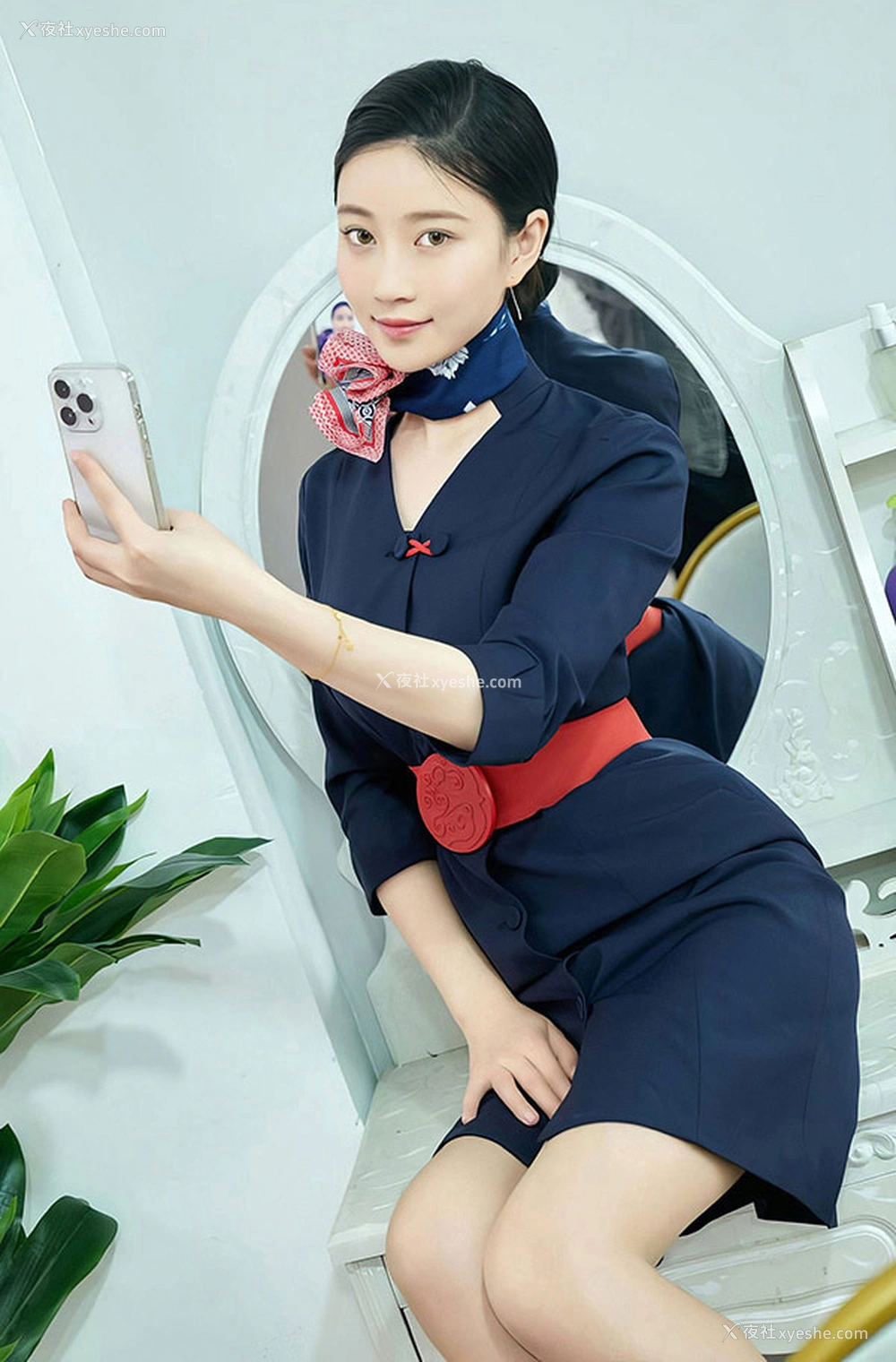 1P - 极品女神年年端庄秀丽的空姐无圣光美图2