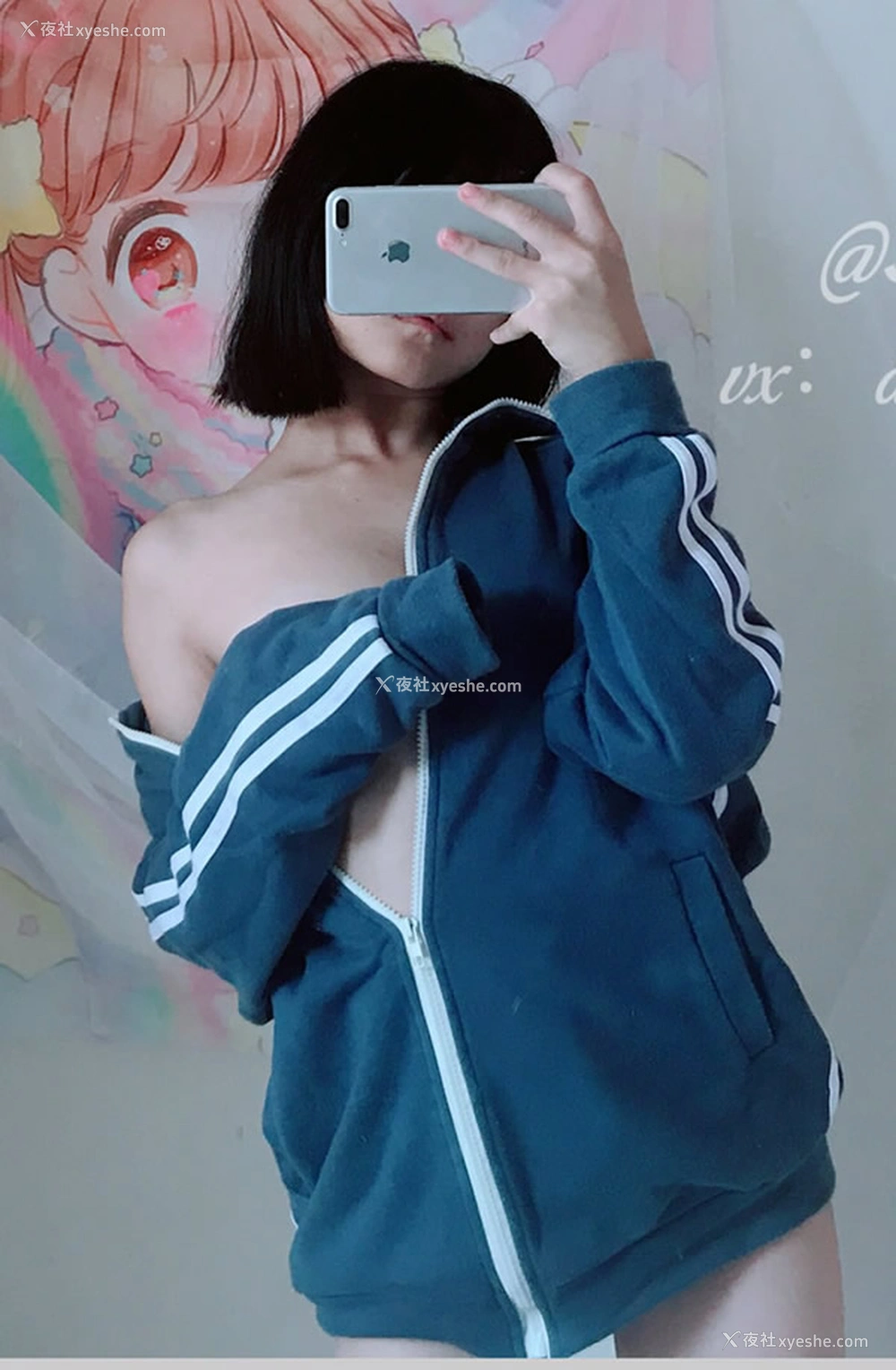1P - 网红妹子黑川鹤子-体育生无圣光套图