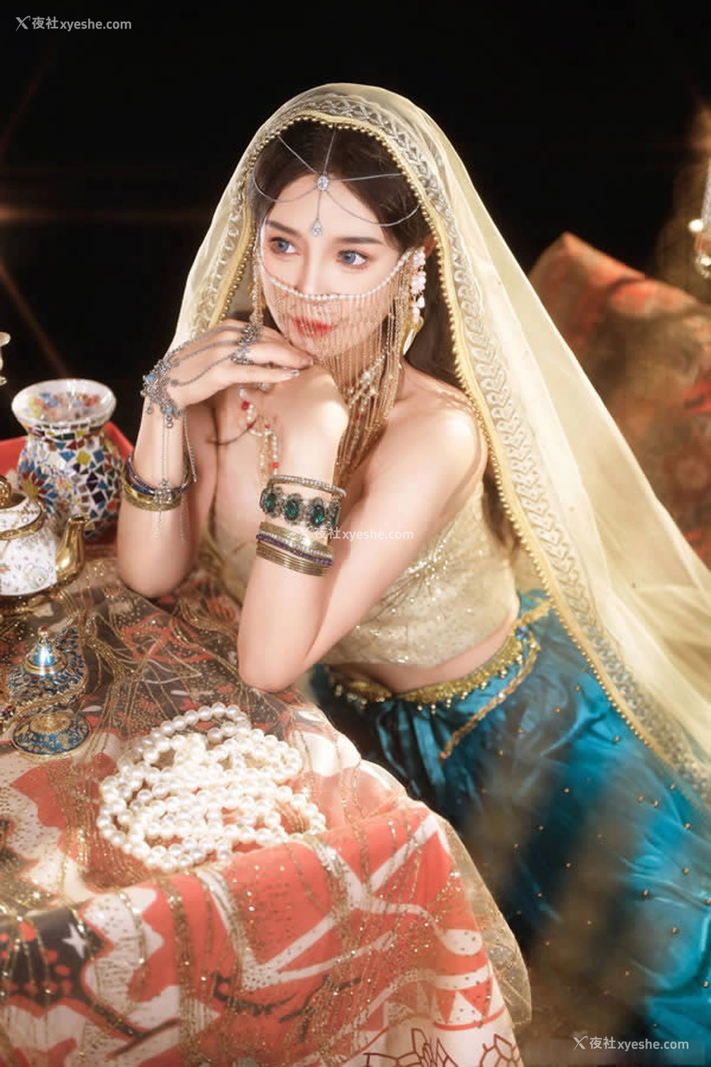 1P - 极品福利姬桃暖酱神秘的西域王女