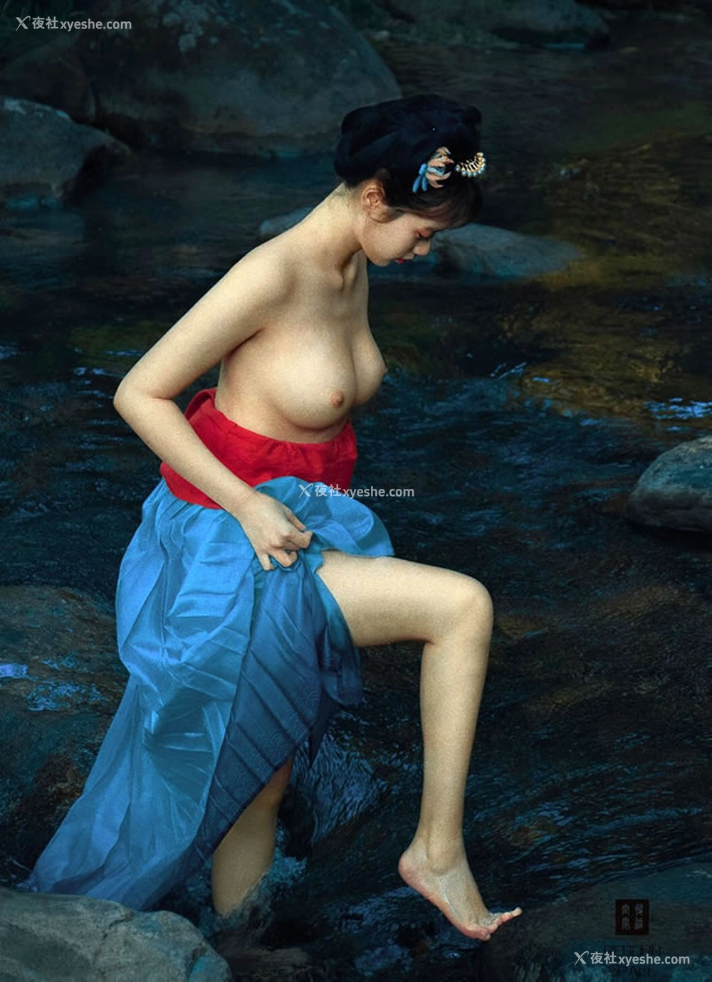 1P - 漂亮古装小姐姐无圣光人体图集美出新天际4
