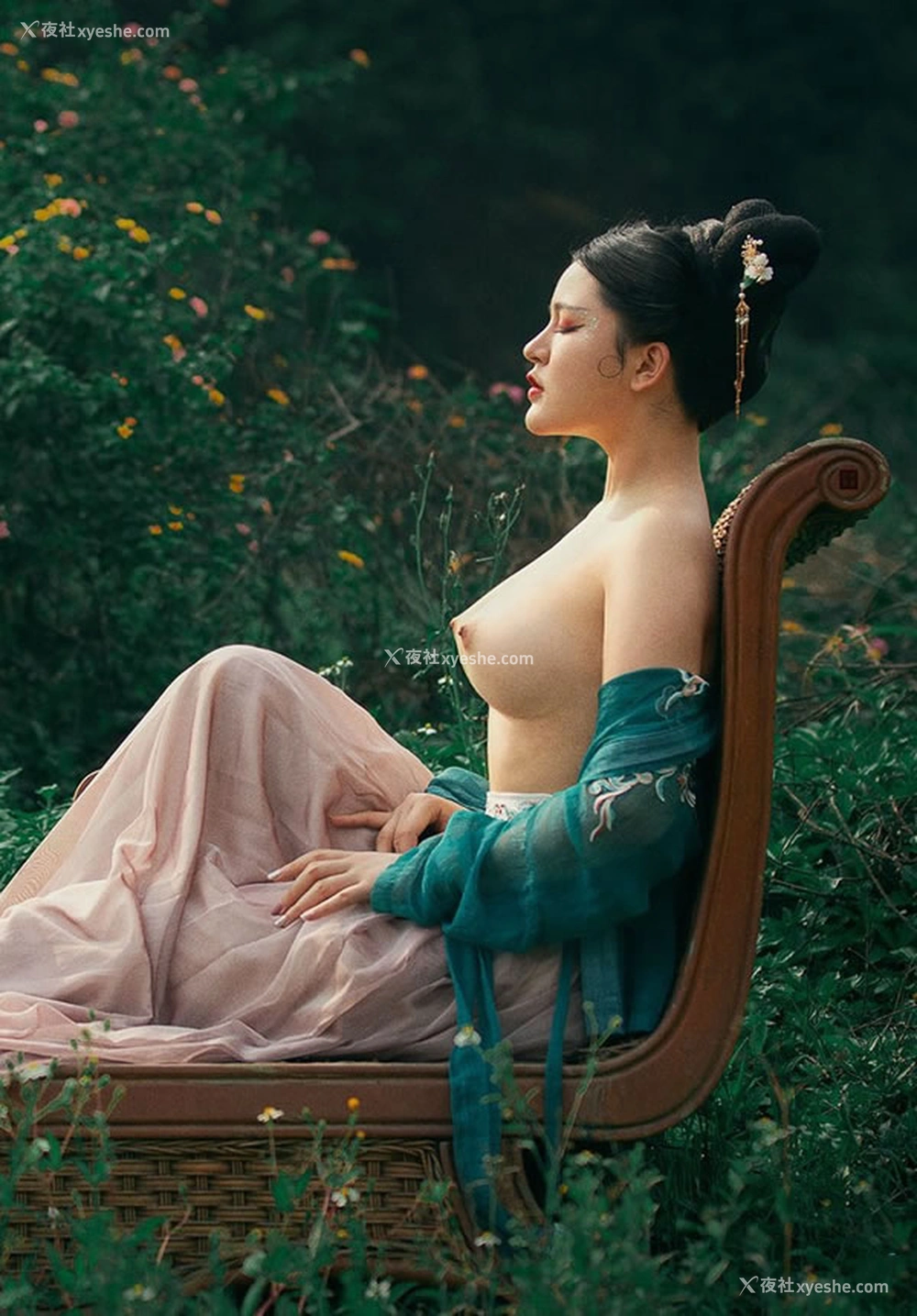 1P - 漂亮古装小姐姐无圣光人体图集美出新天际4