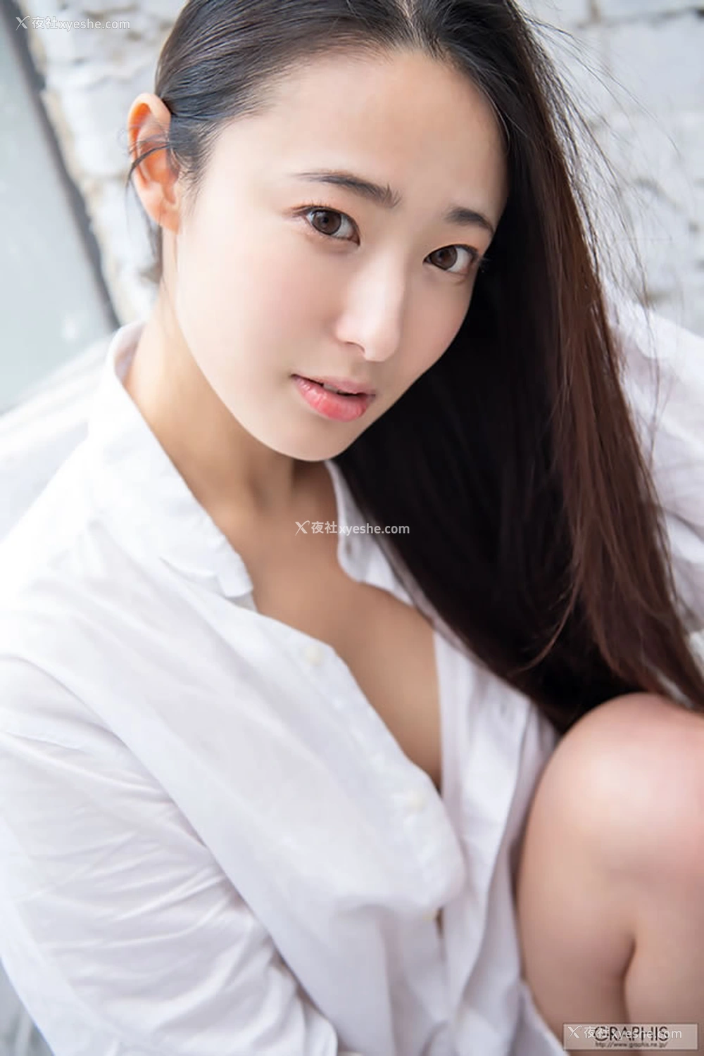 1P - Graphis绝对美女松冈铃无圣光人体套图