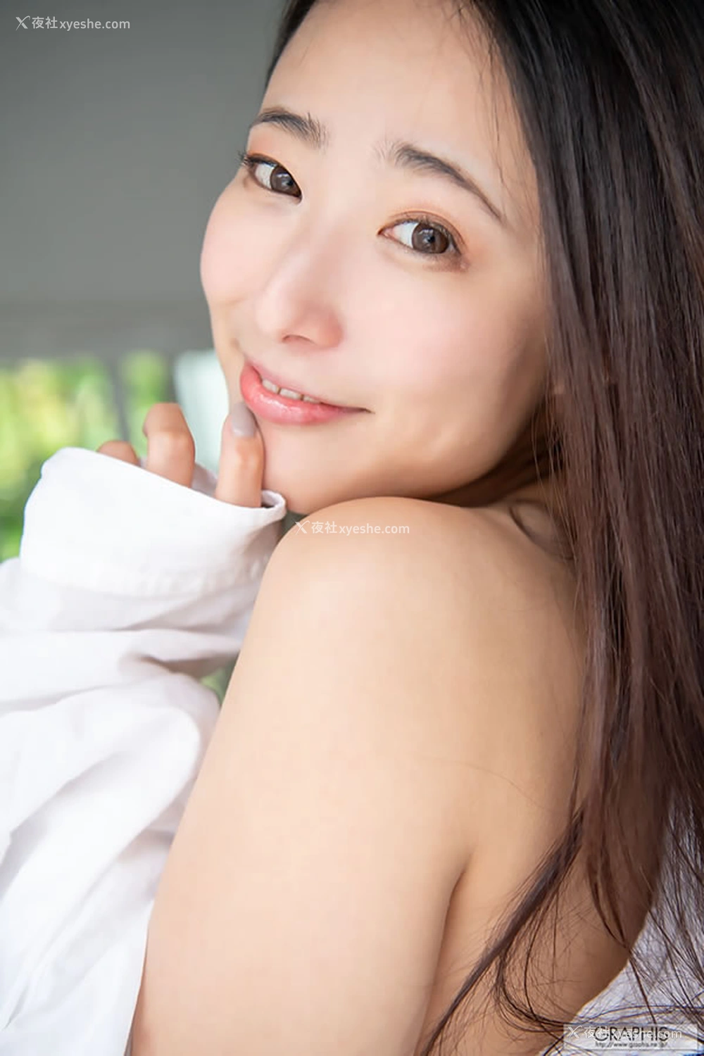 1P - Graphis绝对美女松冈铃无圣光人体套图