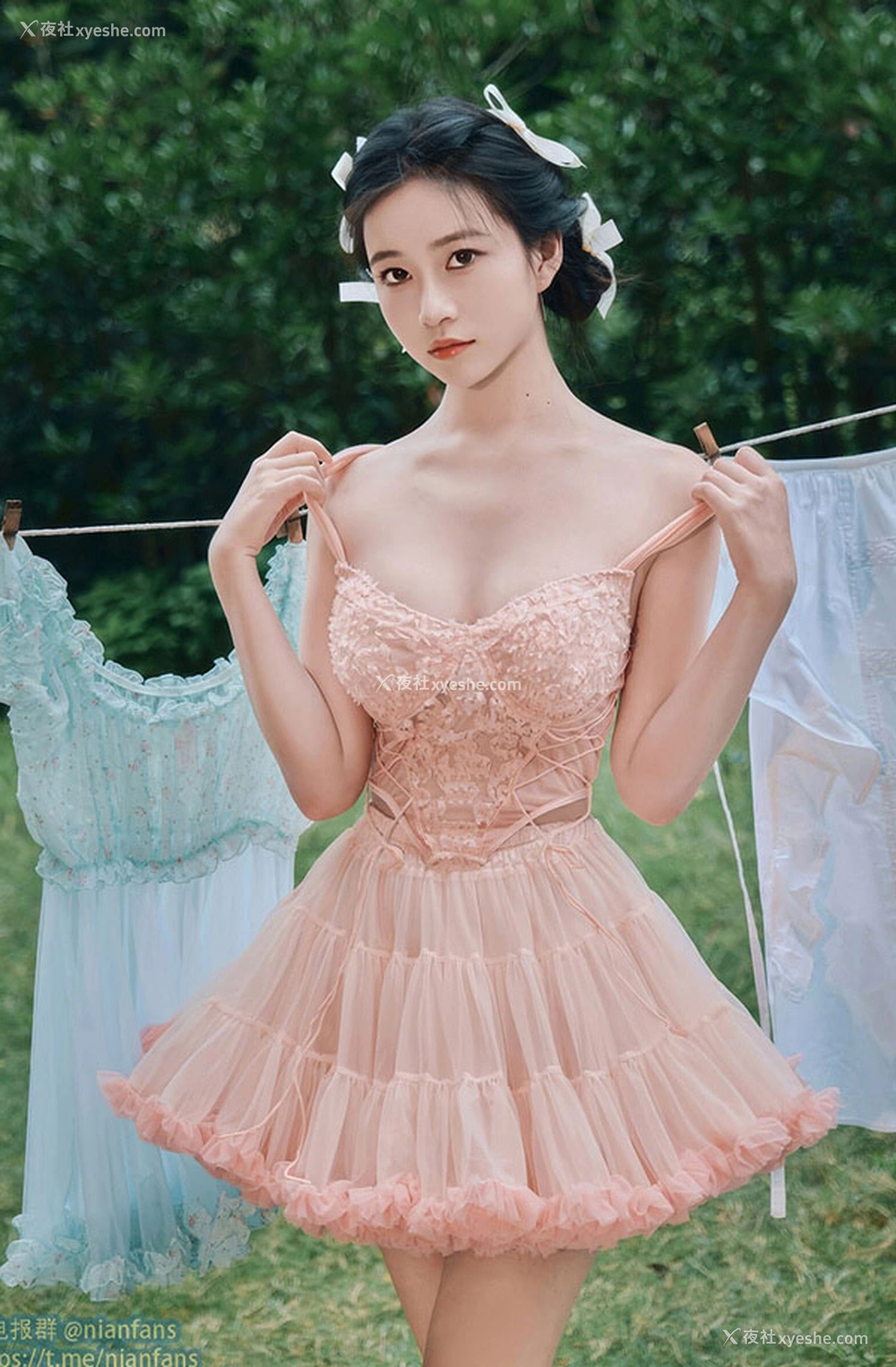 1P - 极品女神年年 粉色日记无圣光唯美图集
