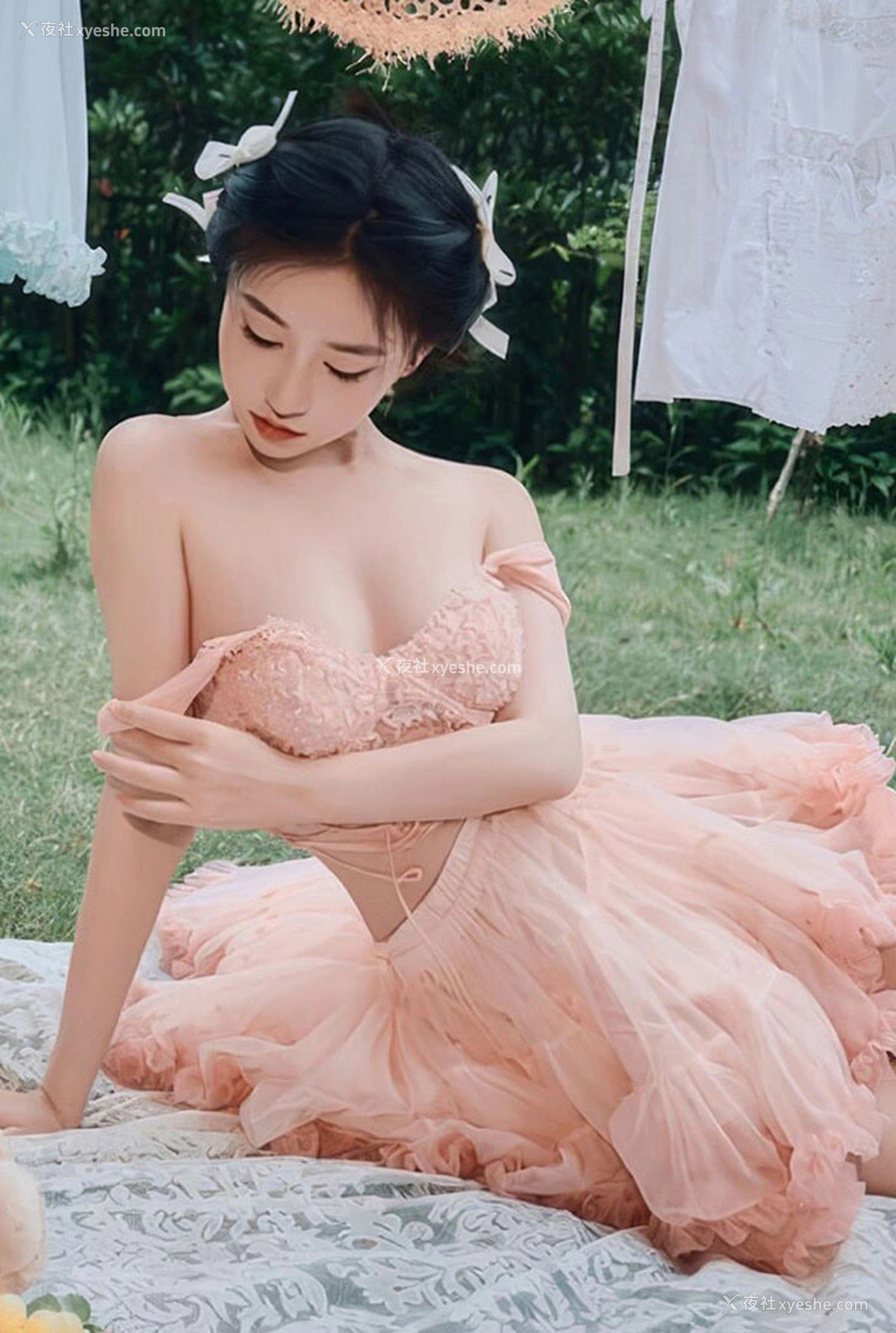 1P - 极品女神年年 粉色日记无圣光唯美图集