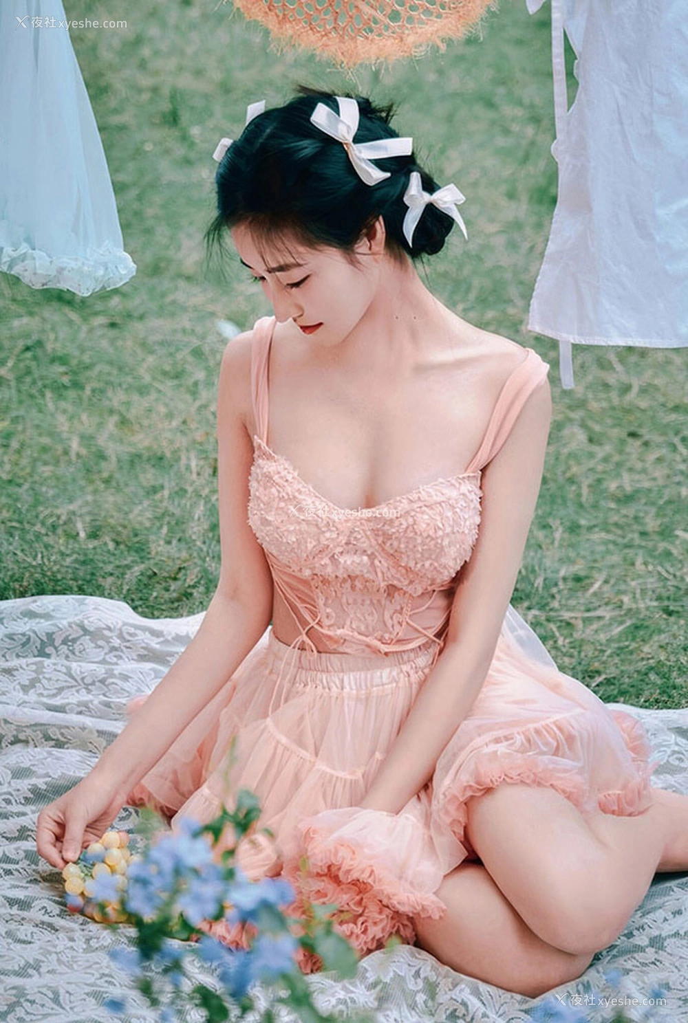 1P - 极品女神年年 粉色日记无圣光唯美图集
