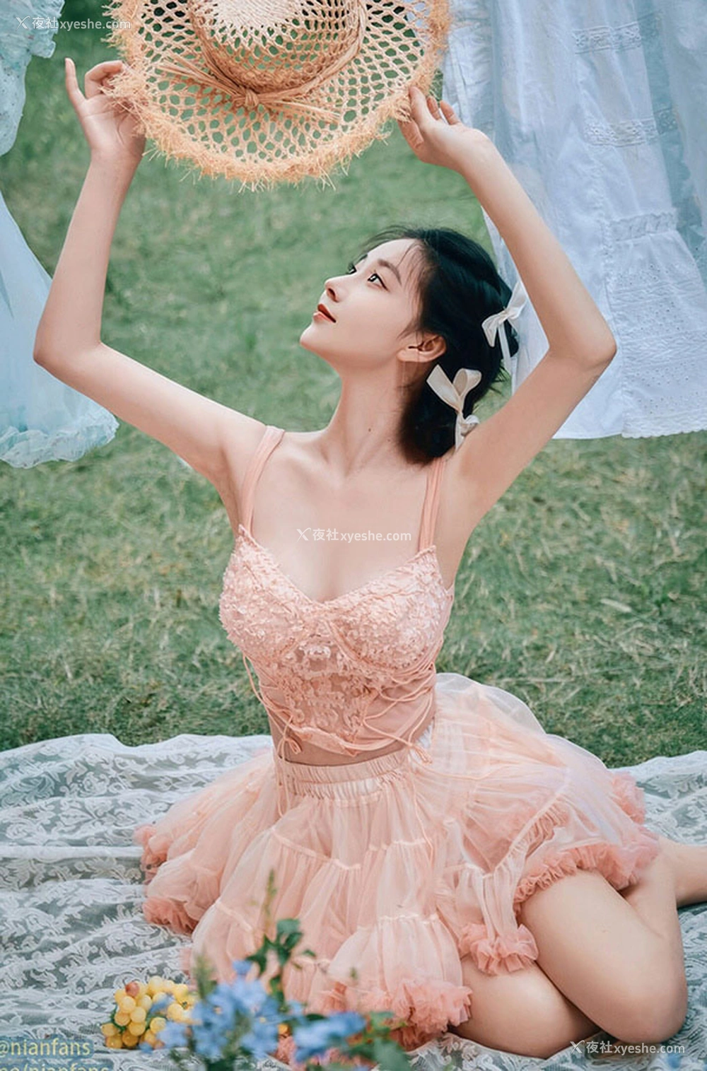 1P - 极品女神年年 粉色日记无圣光唯美图集